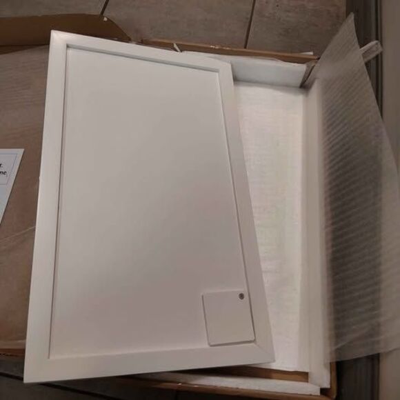 THE REFINED FELINE Litter Catch for The Refined Litter Box White, Solid Wood - Picture 7 of 10